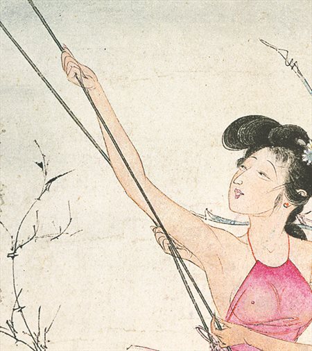 南昌-胡也佛的仕女画和最知名的金瓶梅秘戏图
